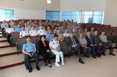 Minister Vučević delivers lecture to Strategic Command Course participants from China