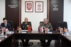 Посета делегације Управе за мобилизацију Министарства националне одбране НР Кине и Централне војне комисије Србији