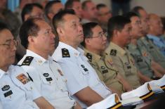 Minister Vučević delivers lecture to Strategic Command Course participants from China