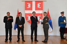 Decoration Award Ceremony for Members of the Ministry of Defence and the Serbian Armed Forces  