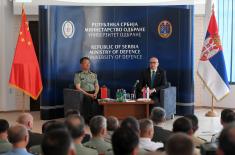 Minister Vučević delivers lecture to Strategic Command Course participants from China