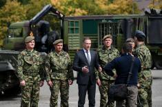 Minister Stefanović: Our Army units are trained and equipped with the state-of-the-art assets