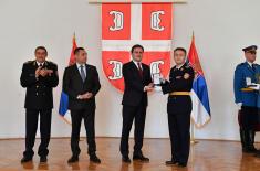 Decoration Award Ceremony for Members of the Ministry of Defence and the Serbian Armed Forces  