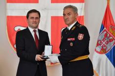 Уручење одликовања припадницима Министарства одбране и Војске Србије