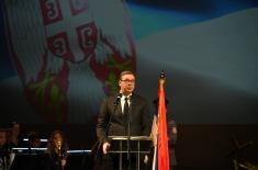 Predsednik Vučić: Sloboda je najviša vrednost koju moramo da čuvamo i štitimo