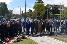 Minister Stefanović Lays Wreath on the Occasion of Anniversary of Death of Major Milan Tepić