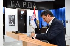 Министар Гашић обишао Гарду Војске Србије