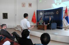 Предавање министра Вучевића полазницима Курса стратешког командовања Универзитета националне одбране НР Кине