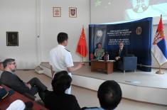 Minister Vučević delivers lecture to Strategic Command Course participants from China