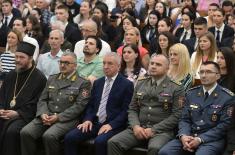 Završna svečanost učenika 49. klase Vojne gimnazije  