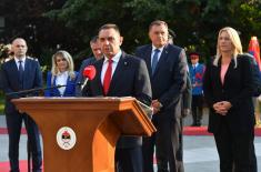 Minister Vulin: Thanks to the policy of Presidents Vučić and Dodik, Serbs on both sides of the Drina and Serbs wherever they live are closer to each other than they have ever been