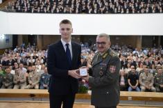 Završna svečanost učenika 49. klase Vojne gimnazije  