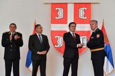 Decoration Award Ceremony for Members of the Ministry of Defence and the Serbian Armed Forces  