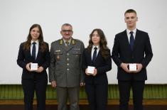 Završna svečanost učenika 49. klase Vojne gimnazije  