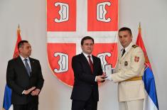 Decoration Award Ceremony for Members of the Ministry of Defence and the Serbian Armed Forces  