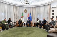 Minister Vučević meets with Algerian Ambassador