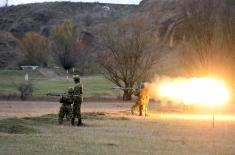 Military Academy Cadets Successfully Executed Firing from Anti-Tank Rocket Launcher M80