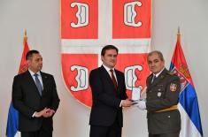 Decoration Award Ceremony for Members of the Ministry of Defence and the Serbian Armed Forces  