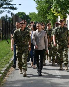 Minister Stefanović: Voluntary military service in 72nd Brigade only for the best