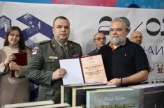 Media Centre "Odbrana" wins award at the 59th Niš Book Fair