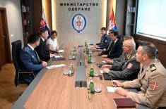 Minister Gašić holds meetings with ambassadors accredited to Serbia