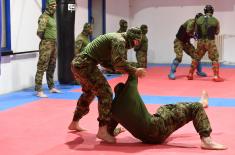 Minister Gašić visits 63rd Parachute Brigade