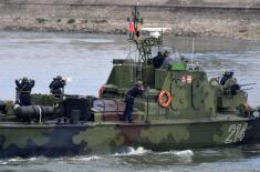 The Serbian Armed Forces at the ceremony in Novi Sad