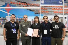 Media Centre "Odbrana" wins award at the 59th Niš Book Fair