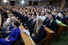 Završna svečanost učenika 49. klase Vojne gimnazije  