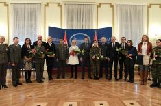 Ceremony marking the Day of Media Centre Odbrana 