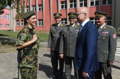 Minister Vučević attends oath-taking ceremony in Valjevo