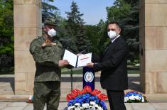The highest military decorations to the members of the Armed Forces of the Russian Federation