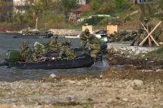 Provera spremnosti Specijalne brigade i Rečne flotile za vežbu „Vek pobednika 1918-2018“