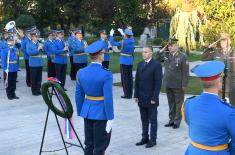 Minister Stefanović Laid Wreath on the Occasion of Day of Liberation of Belgrade