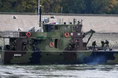 The Serbian Armed Forces at the ceremony in Novi Sad