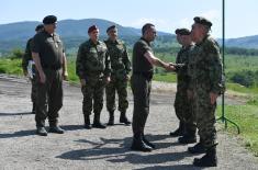 Minister Vulin: Trained Armed Forcesare Guarantor and Support for the Peaceful Policy of the President