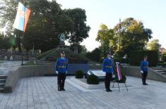 Minister Stefanović Laid Wreath on the Occasion of Day of Liberation of Belgrade