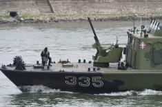 The Serbian Armed Forces at the ceremony in Novi Sad