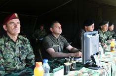 Министар Вулин: Обучена војска је гарант и подршка мировној политици председника