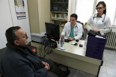 Medical examinations for military pensioners in Smederevska Palanka 