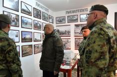 Minister Vučević visits 3rd Army Brigade, Mixed Artillery Brigade