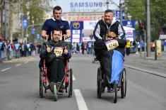 Natasa Culafic from Guard won 3rd place at 30th Belgrade Marathon