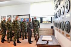 Visit to 250th Missile Brigade