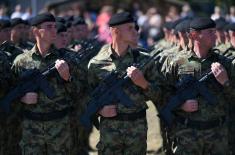 Marking holidays in units of the Serbian Armed Forces