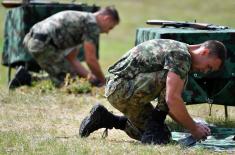 Minister Stefanović visits "Guardian of Order" competitors, Serbian Armed Forces still in lead