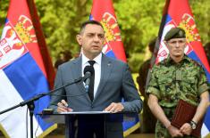 Minister Vulin: Serbia should and can be proud of its armed forces and all their members  