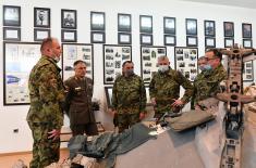 Visit to 250th Missile Brigade
