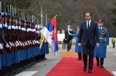 President Vučić attends briefing on results of 2022 analysis of Serbian Armed Forces