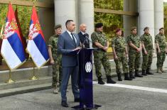 Minister Vulin: Serbia should and can be proud of its armed forces and all their members  