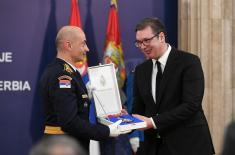 President Vučić presented decorations on the occasion of Serbian Statehood Day